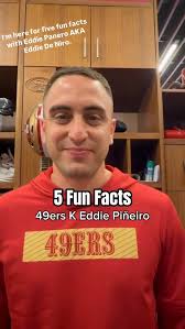His name is Piňeiro, you call him Dinero. 5 Fun Facts with #49ers kicker  Eddie Piňeiro!, #womeninsports #49ersnews #nflgameday #womeninfootball  #nflnews