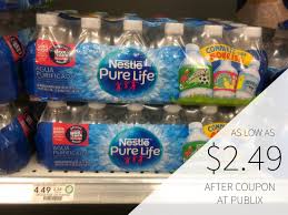 We unlock the power of food to enhance quality of life for everyone, today and for generations to . New Nestle Pure Life Water Coupon For The Upcoming Publix Sale