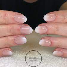 Cnd L P Sculpted Baby Boomer Enhancements Using Warm Pink Pure White Opaque Powders Lovelecente Servethepro Cndworld Nails Pure Products Cnd