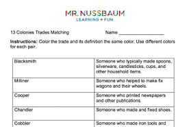 Only true fans will be able to answer all 50 halloween trivia questions correctly. Mr Nussbaum 13 Colonies Artisans And Trades Scavenger Hunt