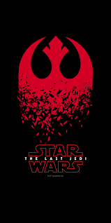 Star Wars The Last Jedi Movie Poster Star Wars Symbols Star Wars Wallpaper Star Wars Jedi