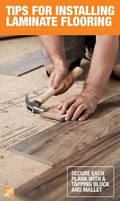How To Install Laminate Flooring The Home Depot Blog Installing Laminate Flooring Laminate Flooring Flooring