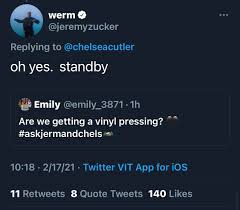 Jeremy zucker, jeremy zucker & chelsea cutler]. Jeremy Zucker Chelsea Cutler Brent Ii Vinyl Coming Soon Vinylreleases