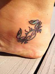 Cancer Tattoo Foot Tattoos Tattoos Horoscope Tattoos