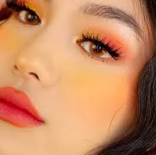 Pin By Shelby Ramirez On Makeup Inspo Jessica Vu Orange Eye Makeup Yellow Eye Makeup See more ideas about jessica vu, jessica, ulzzang girl. pinterest