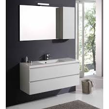 Pensile bagno smart cubotto 45° 36x24 altezza 16 natural oak. Mobile Arredo Bagno 120 Cm Con Specchio E Pensile Kv Store