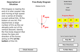 Forces In Circles Concept Builder In This Interactive Exercise Students Identify The Free Body Diagrams For Situations In Body Diagram Motion Progress Report