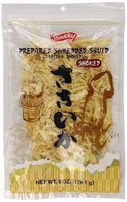 Amazon.com: Shirakiku Dried Squid Sakiika Smoked , 6 Ounce : Grocery &  Gourmet Food