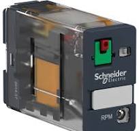 Schneider Electric RPM12JD Relay RPM Power Plug-In Relay,15 A,12 V DC,1  C/O,High Current,LEDs