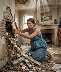 Pregnant widow buys house for next to nothing... Behind an old painting, she  found a treasure in the adobe. Esperanza had nothing. At 35, life had left  her a widow just four