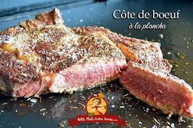 Cote De Boeuf A La Plancha En 2020 Recette Plancha Cuisson Cote De Boeuf Idee Recette