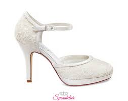 Visita ebay per trovare una vasta selezione di scarpe sposa pizzo. Scarpe Sposa Online Collezione 2020 Con Pizzo Tacco 10 Cm Color Avoriosposatelier