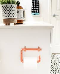 Its freestanding design is plain and simple yet sophisticated. Diy It Copper Toilet Paper Holders A Kailo Chic Life