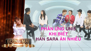 ''tính han sara rất cứng đầu nên bộc lộ bản chất con người nhiều hơn, anh nghĩ thế này thế kia, và mỗi lần có lỗi anh tùng luôn là người xin lỗi đỗ hoàng dương gọi điện thú nhận rung động cody (uni5), nicky (monstar) và han sara vội đẩy thuyền. K O Uni5 Khong Cháº¥p Nháº­n Ä'Æ°á»£c NgÆ°á»i Yeu Äƒn Nhiá»u NhÆ° Han Sara Giáº£i Tri Media Thanh Nien