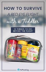 How To Survive A Red Eye Flight With A Toddler With Images Red Eye Flight Toddler Travel Flying With A Toddler