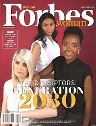 Past student Kiara Nirghin on the cover of Forbes - St Martin's School