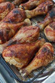 Cooked in a hot oven, they emerge with wonderfully crispy skin and juicy meat! Baked Bbq Chicken Drumsticks Video The Diary Of A Real Housewife
