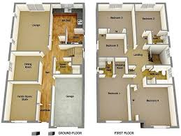 Pada lantai pertama hanya terdapat ruangan. Contoh Gambar Denah Rumah Minimalis 2 Lantai 3d Denah Rumah Rumah Rumah Minimalis