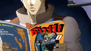 He is the main joestar of part 2 of jojo. Xforts Su Twitter I Just Noticed That Young Joseph Was Reading Baoh On The Plane He First Met Speedwagon On
