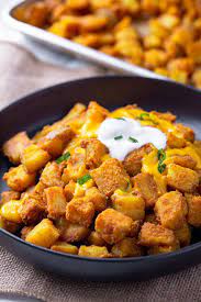 Taco Bell Fiesta Potatoes Their Signature Copycat Potatoes Recipe Recipes Cooking Recipes Copykat Recipes