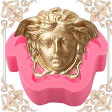 Amazon.com: ICNYEKl Greek Mythic Figure Medusa Silicone Mold Cake  Decoration Fondant Mold,for Cupcake Toppers Chocolate Candy Pudding Jelly  Muffin Cookies Marzipan Gum Plaster Wax Ice Epoxy Polymer Clay : Home &  Kitchen