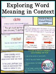 Word Meanings Context Clues Powerpoint Teaching Writing Elementary Elementary Writing Context Clues