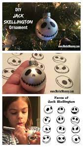 Diy Jack Skellington Ornaments Jackskellington Nightmare Before Christmas Ornaments Nightmare Before Christmas Tree Nightmare Before Christmas Decorations
