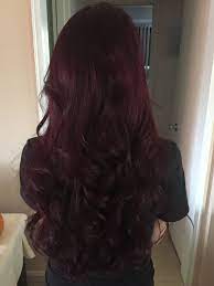 Gorgeous Wine Eggplant Hair Mahogany Hair Hair Color Mahogany Wine Hair