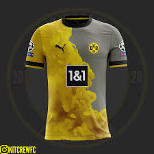 You've probably noticed that this is a hallmark of dortmund kits in the 90s, with nike regularly experimenting with the sleeves and giving that highlighter yellow plenty of room. Borussia Dortmund Away Kit Conceptfootball