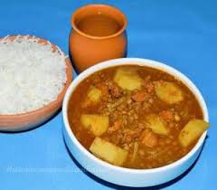 Whole Masoor Dal With Choris Goan Recipes Masoor Dal Food