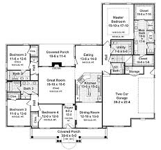 2021's best 4 bedroom house plans & floor plans. Traditional Style House Plan 4 Beds 3 5 Baths 2750 Sq Ft Plan 21 300 Houseplans Com