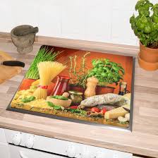 Herdabdeckplatte Italienisch Kochen 1 Teilig 60x52 Cm Wall Art De Herd Abdecken Topfreiniger
