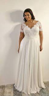 Short Sleeve Lace Plus Size Wedding Dress Plus Size Wedding Dresses With Sleeves Informal Wedding Dresses Short Wedding Dress