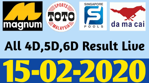 Malaysia and singapore live 4d result, check for sports toto jackpot, magnum 4d, toto 4d, damacai4d, sabah, sandakan, singapore pools. Magnum Toto Damacai Today 4d Results 15 02 2020 4d Malaysia Result Live Today Today 4d Result Youtube