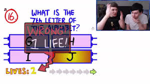 Would you choose edna mode or elsa for the letter e? Dan And Phil Play The Impossible Quiz On Make A Gif