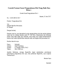 Bagaimana sih contoh surat resign yang baik dan benar? Contoh Format Surat Pengunduran Diri Yang Baik Dan Benar Www Kurikulum Pendidikan1 Blogspot Com