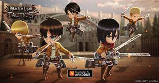 Attack on titan is a big name anime about a country that's protected by walls. Attack On Titan Tactics Apk Mod V1 10 02 Download Free For Android