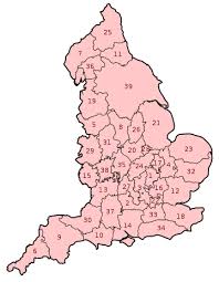Map of england map of great britain (united kingdom) map in the atlas of the file:north york moors map en.png wikimedia. Traditionelle Grafschaften Englands Wikipedia
