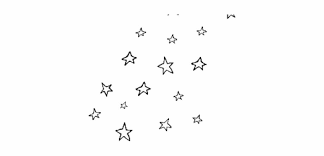 Transparent Background Aesthetic Stars Png Star Overlays Blue Aesthetic Tumblr Black And White Aesthetic