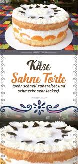 Kase Sahne Torte Sehr Schnell Zubereitet Und Schmeckt Sehr Lecker Easy Tiramisu Recipe Lemon Cake Recipe Blueberry Cake Recipes