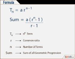 Geometric Progression Gp Calculator