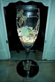 Pin By Ulz G On Aimie Big Day Glass Table Decor Wedding Centerpieces Glass Table