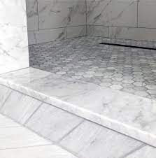 Marble shower with marble bathroom flooring. Top 70 Best Marble Bathroom Ideas Luxury Stone Interiors