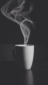 Cup Of Joe Amoled Wallpaper Background Lock Screen Black And White Coffee White Coffee Mugs White Coffee