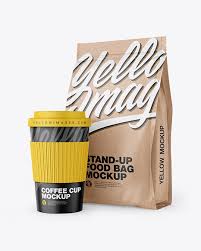 Download Coffee Pouch Packaging Mockup Download Free And Premium Psd Mockup Templates And Design Assets PSD Mockup Templates