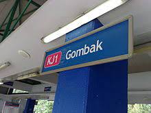 It is the northern terminus for the rapidkl kelana jaya line. Gombak Lrt Station Wikipedia