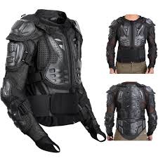 Webetop Mens Mesh Motorcycle Protective Jacket With Armor Full Body Spine Chest Shoulder Arm Protector Gear For M Body Armor Open Face Helmets Motocross Racing