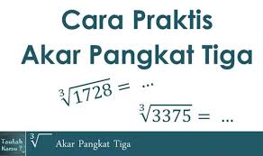 Maybe you would like to learn more about one of these? Cara Menghitung Akar Pangkat 3 Dengan Cepat Dan Benar