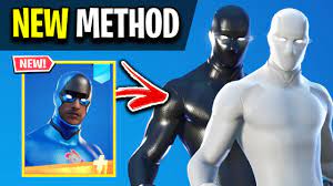 Fortnite superhero skins all white. How To Get All White And All Black Superhero Skin In Fortnite New Method Youtube