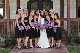 Black Bridesmaid Dresses Purple Flowers Purple Bridesmaid Dresses Black Bridesmaid Dresses Purple Bridesmaids